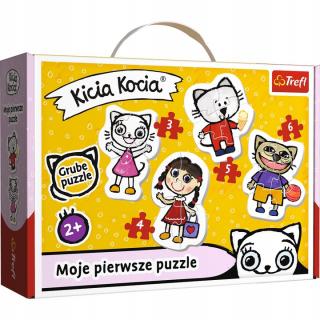 Puzzle baby classic wesoła Kicia Kocia 36088