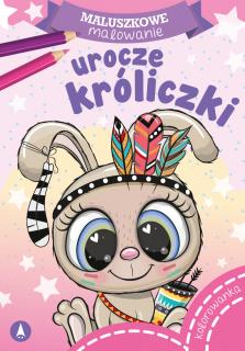 Urocze króliczki. Maluszkowe malowanie