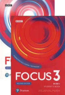 [Zestaw] Focus 3 Workbook + Focus Second Edition 3 Student Book + kod Digital + eBook