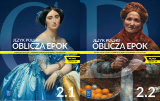 [Zestaw] J.polski LO Oblicza epok 2/1 w.2023 WSiP + J.polski LO Oblicza epok 2/2 w.2023 WSiP