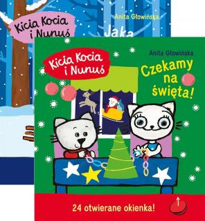 [Zestaw] Kicia Kocia i Nunuś. Jaka piękna zima! + Kicia Kocia i Nunuś. Czekamy na święta!