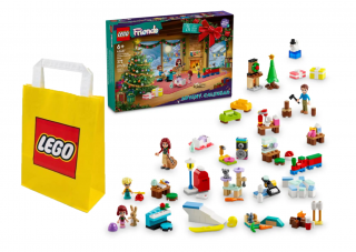 [Zestaw] LEGO FRIENDS 42637 Kalendarz adwentowy 2024 + LEGO Torba papierowa średnia 6315792
