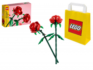 [Zestaw] Lego MERCHANDISE 40460 Róże + LEGO Torba papierowa mała 6315786