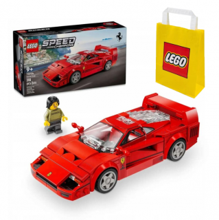 [Zestaw] LEGO SPEED CHAMPIONS 76934 Ferrari F40 + LEGO Torba papierowa średnia 6315792