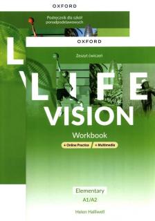 [Zestaw] Life Vision Elementary Podręcznik + e-book + multimedia + Life Vision Elementary Zeszyt ćwiczeń + Online Practice + multimedia