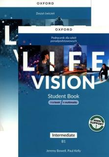 [Zestaw] Life Vision Intermediate. Zeszyt ćwiczeń + Online Practice + multimedia + Life Vision Intermediate Podręcznik + e-book + multimedia