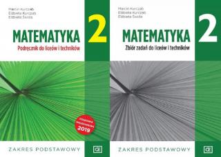 [Zestaw] Matematyka 2. Podręcznik LO. Podstawowy + Zbiór zadań Pazdro 2020