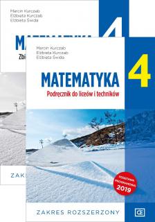 [Zestaw] Nowe Matematyka zbiór zadań dla klasy 4 liceum i technikum zakres rozszerzony + Matematyka 4 Podręcznik Zakres rozszerzony Pazdro