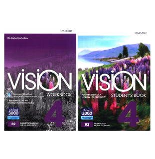 [Zestaw] Vision 4 Workbook + Vision 4 Podręcznik