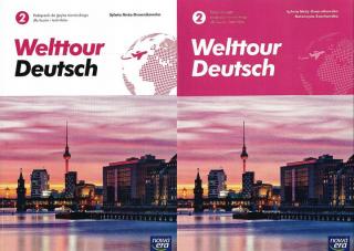 [Zestaw] Welttour Deutsch 2 Podręcznik +  Zeszyt ćwiczeń
