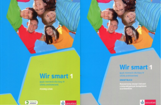 [Zestaw] Wir Smart Językniemiecki 1 Podręcznik dla klasy IV z płytą CD + Wir Smart 1 Język niemiecki dla klasy 4 Smartbuch Rozszerzony zeszyt ćwiczeń