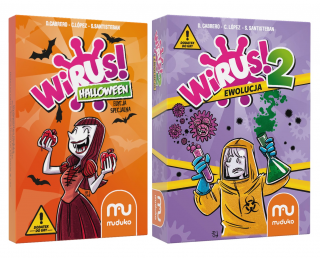 Zestaw Wirus 2 Ewolucja Dodatek do gry + Wirus Halloween dodatek