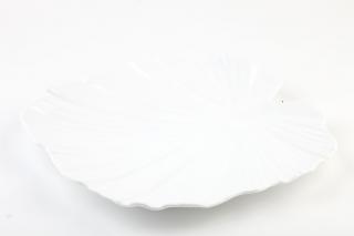 Melamina patera NATURAL COLLECTION 42x42 cm - biała