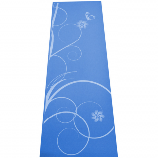Mata do Ćwiczeń Jogi SPARTAN Blue 170 x 60 cm - niebieska