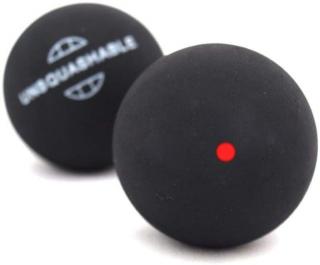 Piłki do Squasha UNSQUASHABLE czerwona kropka (średnie) - 2 szt.