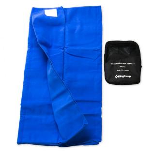 Ręcznik KingCamp 120 x 60 cm - niebieski