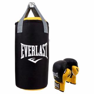 Worek Bokserski i Rękawice EVERLAST Junior