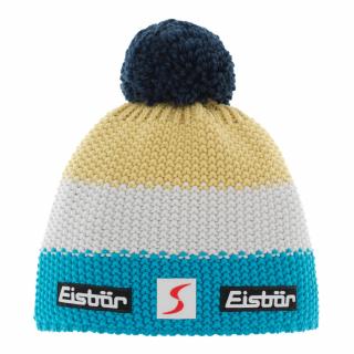 Czapka narciarska Eisbar Star Pompon MU SP Azure White Banana