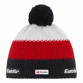Czapka narciarska Eisbar Star Pompon SKA Black Ardea White 2025