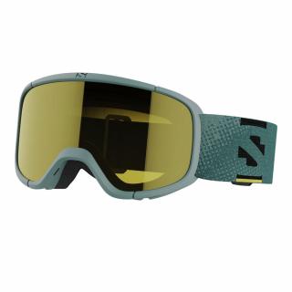 Gogle narciarskie dziecięce Salomon Lumi Flash Atlantic Yellow S1 2024