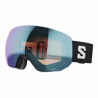 Gogle narciarskie snowboardowe Salomon Radium Pro Sigma Photo Black Sky Blue OTG z fotochromem 2024