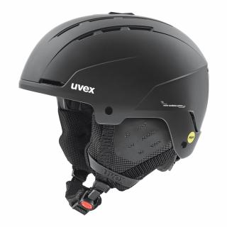 Kask narciarski Uvex Stance Mips Black Mat 2025