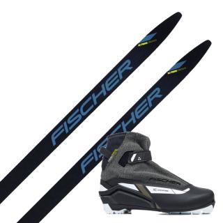 Zestaw biegowy Fischer Fibre Crown  + Buty Fischer XC Comfort Pro WS