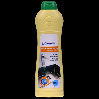 CleanPRO mleczko do czyszczenia powierzchni wodoodpornych 500 ml