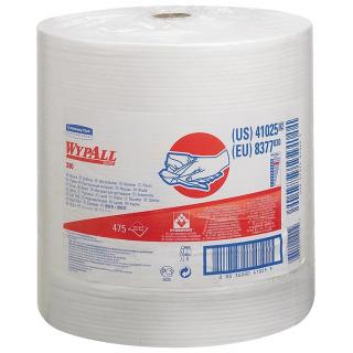 Czyściwo włókninowe w rolce Kimberly Clark WYPALL X80 1 warstwa celuloza białe