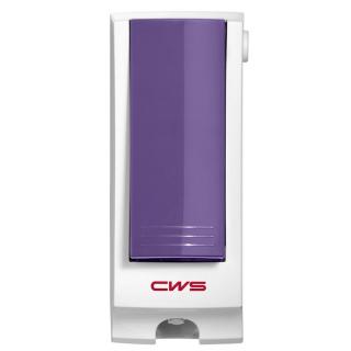 Dozownik do dezynfekcji deski sedesowej CWS Hygiene 300 ml, fioletowe tworzywo ABS