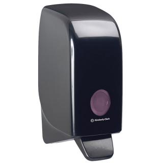 Dozownik na mydło wiszący Kimberly Clark AQUARIUS 1000 ml, czarne tworzywo ABS