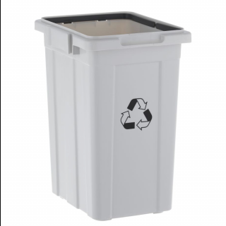 Kosz do segregacji 33 litry Merida, szary plastik