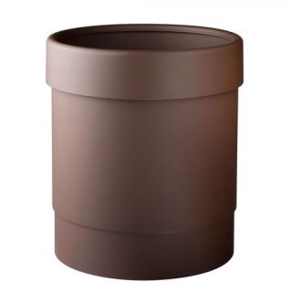 Kosz na śmieci 13 litrów Marplast, brązowy plastik