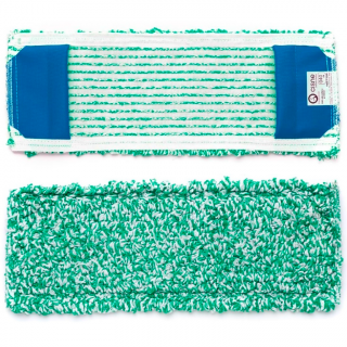 Mop kieszeniowy z mikrofibry zielony 40 x 13,5cm