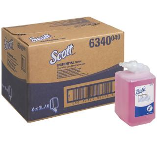 Mydło w piance różane Kimberly Clark KLEENEX 6 × 1 litr