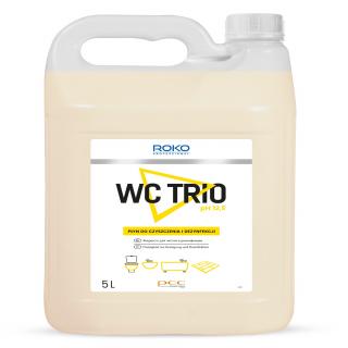 Płyn do czyszczenia i dezynfekcji toalet Roko PROFESSIONAL WC TRIO 5 litrów