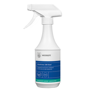 Płyn do czyszczenia stali nierdzewnej Medisept Steel Clean 0.5 litra