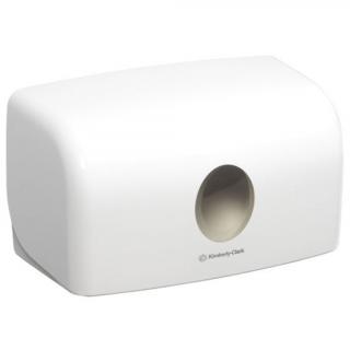 Podajnik na ręczniki papierowe ZZ Kimberly Clark AQUARIUS, białe tworzywo ABS