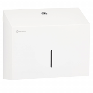 Podajnik na ręczniki papierowe ZZ Merida STELLA White Line MINI Slim, stal kolor biały