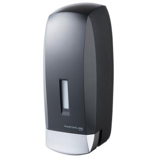 Pojemnik na mydło w płynie Bisk MASTERLINE l4 1000 ml, czarne tworzywo ABS