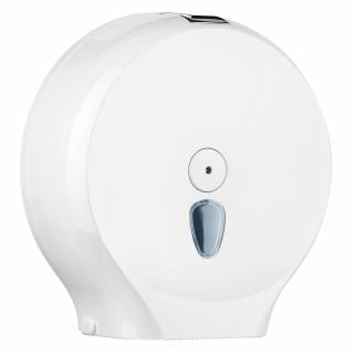 Pojemnik na papier toaletowy Sanitario Maxi, białe tworzywo ABS