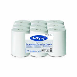 Ręcznik papierowy w rolce Bulkysoft Premium 9 szt. 2 warstwy 60 m biały celuloza