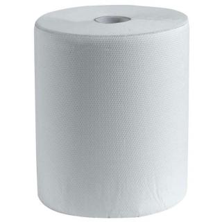 Ręcznik papierowy w rolce CWS Hygiene 6 szt. 3 warstwy 100 m biały celuloza