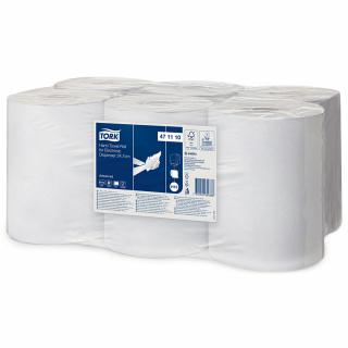 Ręcznik papierowy w rolce do dozowników automatycznych Tork 6 szt. 2 warstwy 24,7 cm 143 m biała celuloza + makulatura