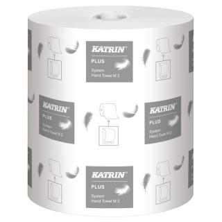 Ręcznik papierowy w rolce Katrin Plus M 6 szt. 2 warstwy 100 m biały celuloza