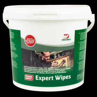 Ściereczki do czyszczenia mocno zabrudzonych rąk Dreumex EXPERT WIPES 130 szt.
