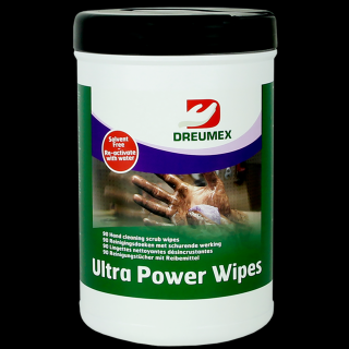 Ściereczki do mycia mocno zabrudzonych rąk Dreumex Ultra Power Wipes 90 szt.