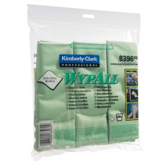 Ścierka z mikrofibry Kimberly Clark WYPALL 24 szt. zielona