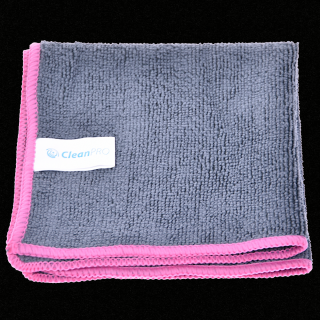 Ścierka z mikrofibry ULTRA Soft 30 × 30 cm szaro-czerwona