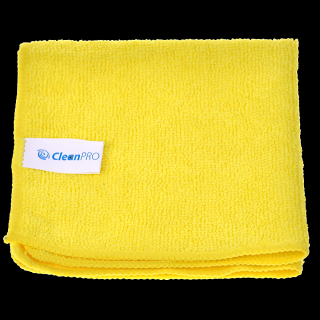 Ścierka z mikrofibry ULTRA Soft 30 × 30 cm żółta